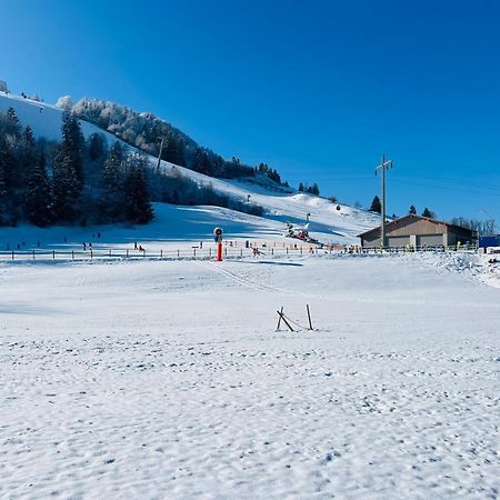 Ferienwohnung Sonneck Oberstaufen Bagian luar foto