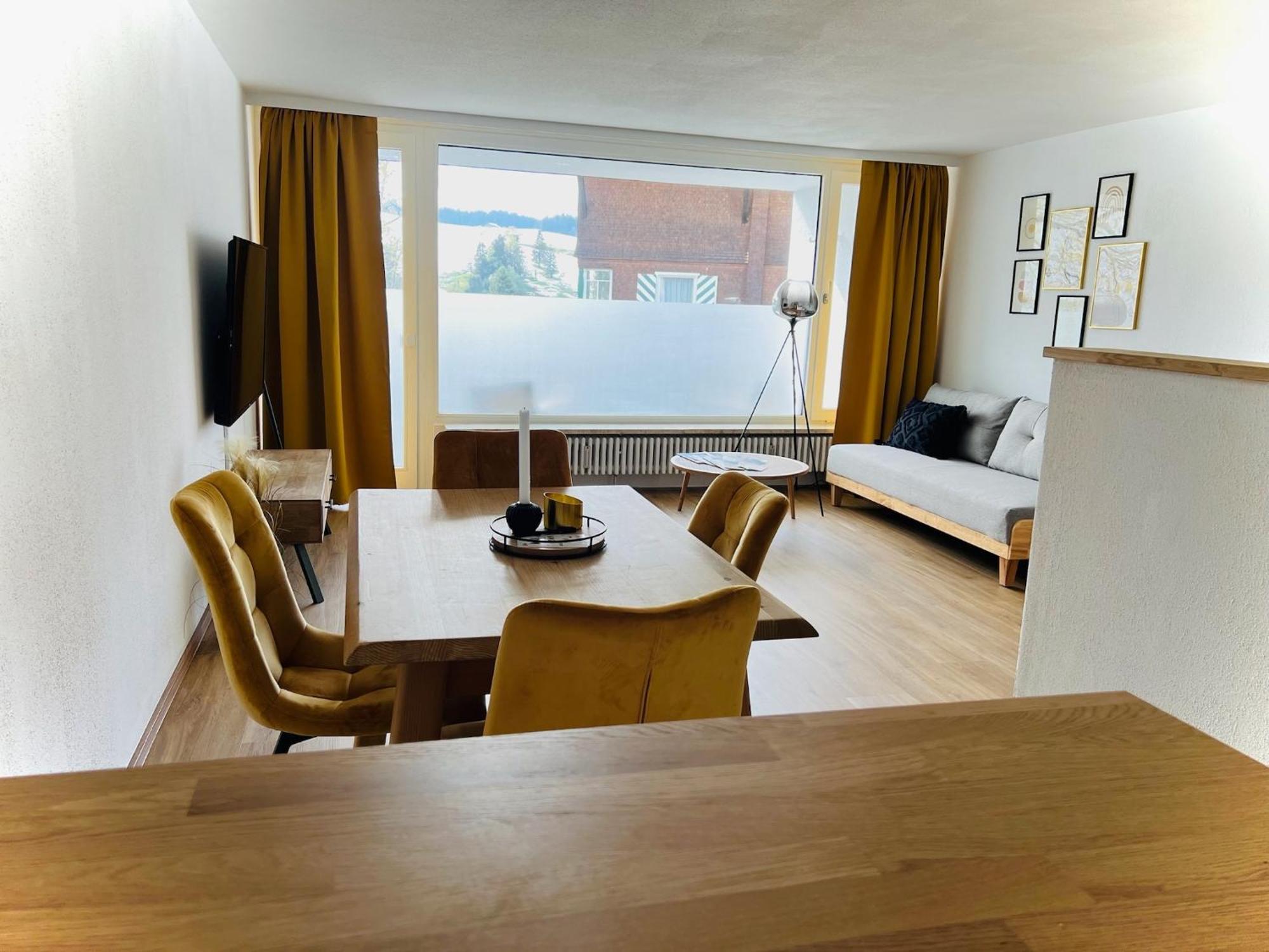 Ferienwohnung Sonneck Oberstaufen Bagian luar foto