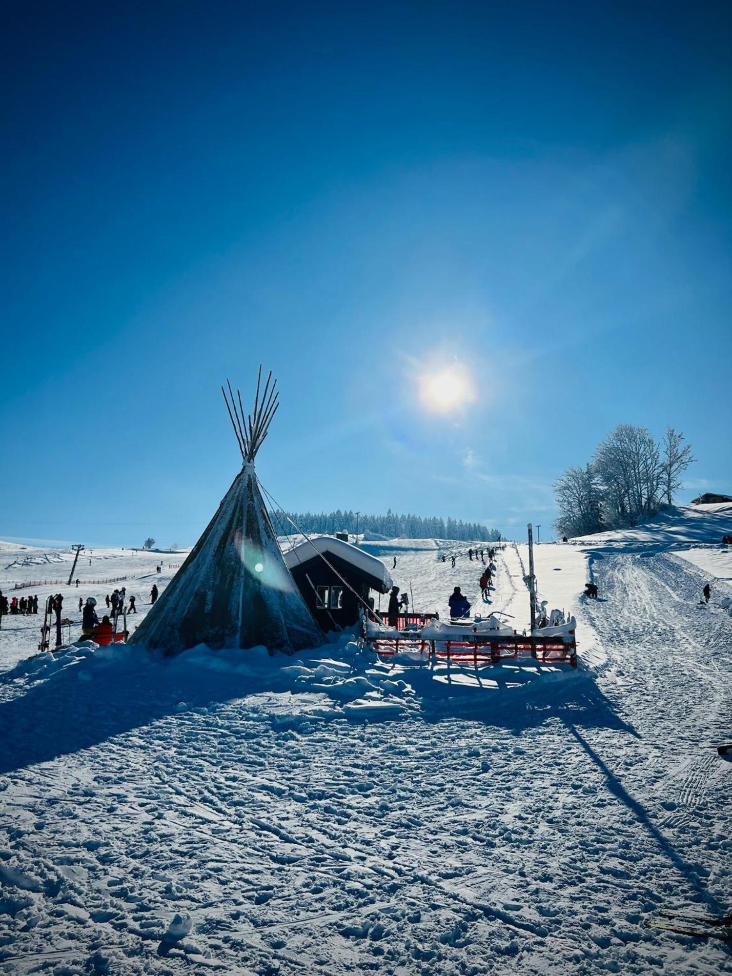 Ferienwohnung Sonneck Oberstaufen Bagian luar foto